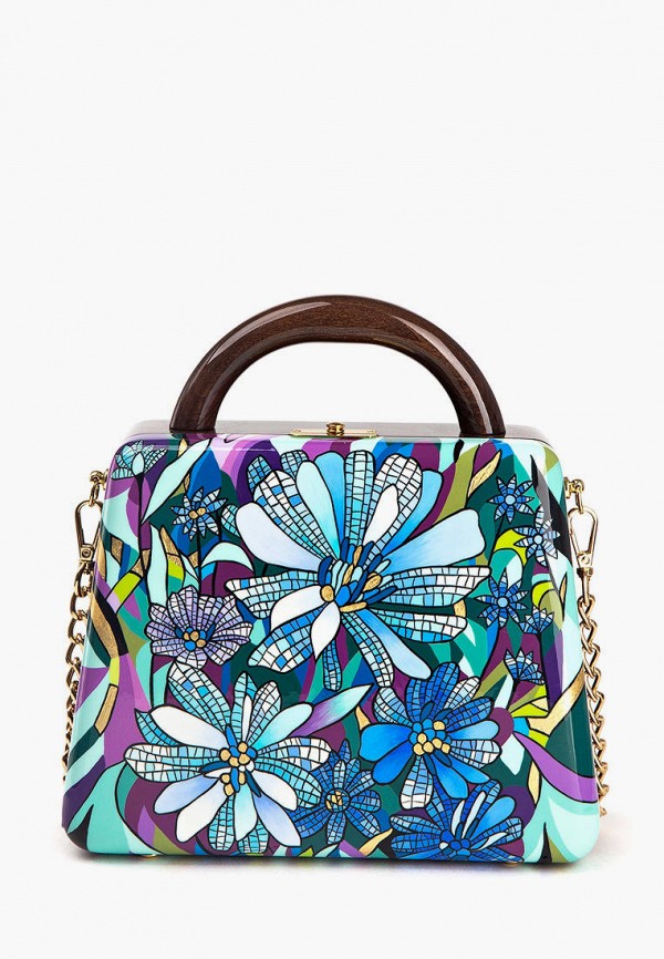 

Сумка Mybacio, Синий, CORNFLOWERS (TRAPEZIUM MINI)
