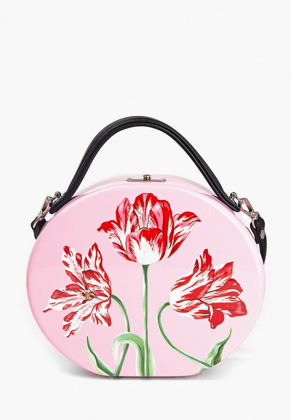 

Сумка Mybacio, Розовый, TULIPS PINK (CIRCLE)