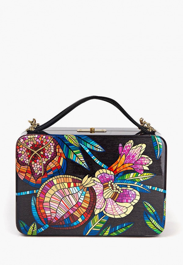 

Сумка Mybacio, Черный, POMEGRANATE BLOSSOM (CARPETBAG)