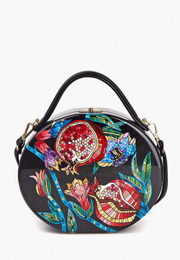 

Сумка Mybacio, Черный, POMEGRANATE BLOSSOM WOOD (CIRCLE)