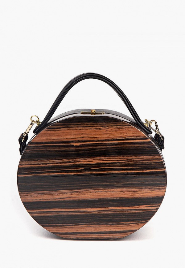 

Сумка Mybacio, Коричневый, COLORBLOCK ZEBRANO (CIRCLE)