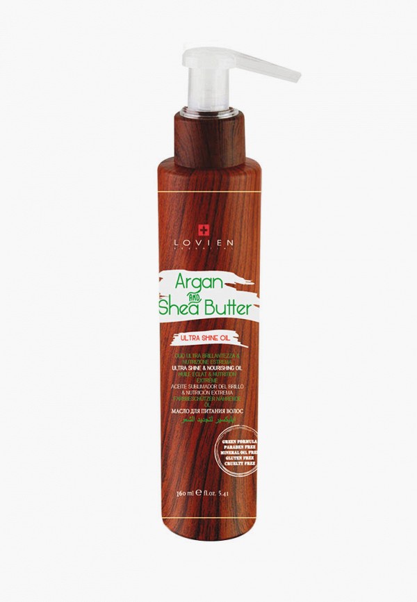 

Масло для волос Lovien Essential, Прозрачный, Ультра Блеск 160 мл SPF 15