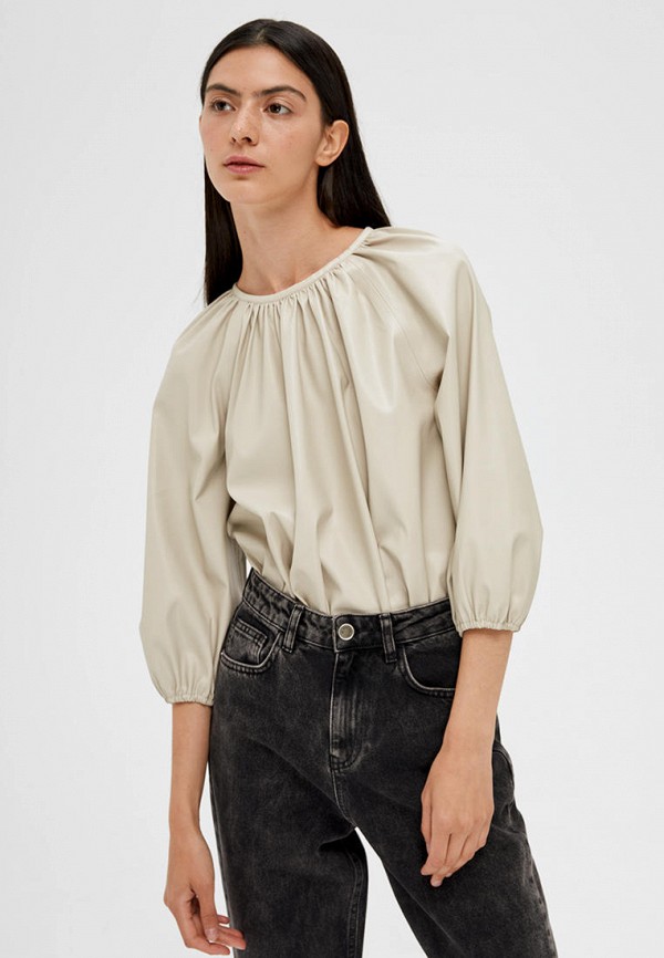 

Блуза Lime, Бежевый