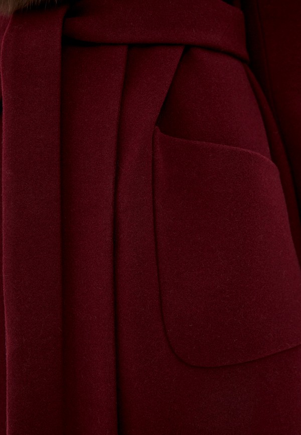 Пальто Paradox цвет бордовый  Фото 5