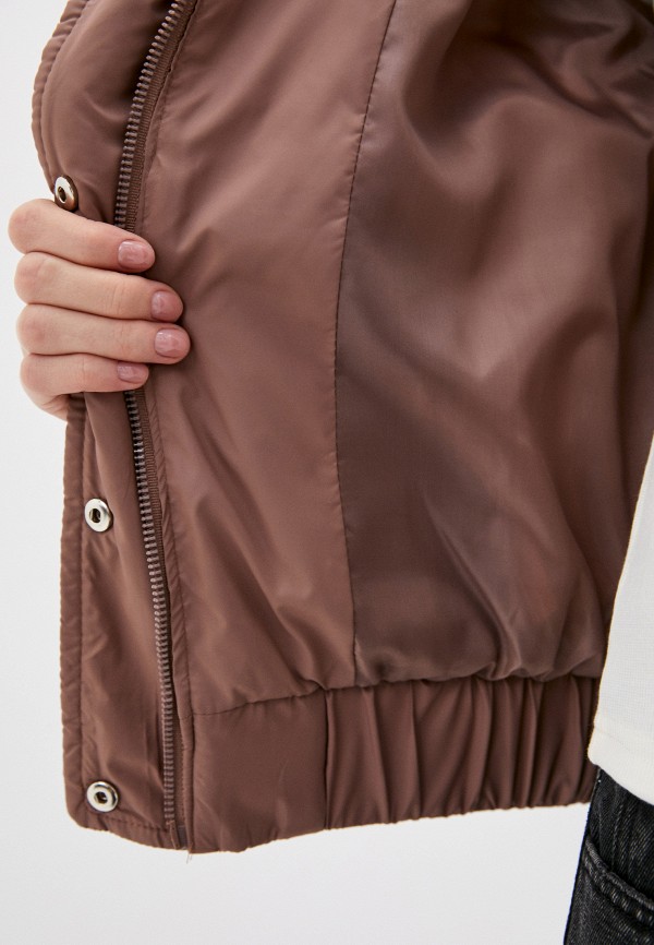 Куртка утепленная Fadjo цвет коричневый  Фото 4