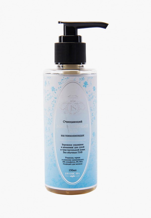 

Гель для умывания JS bio cosmetics, Голубой, мицеллярный "Очищающий" на гликолипидах, 150 мл