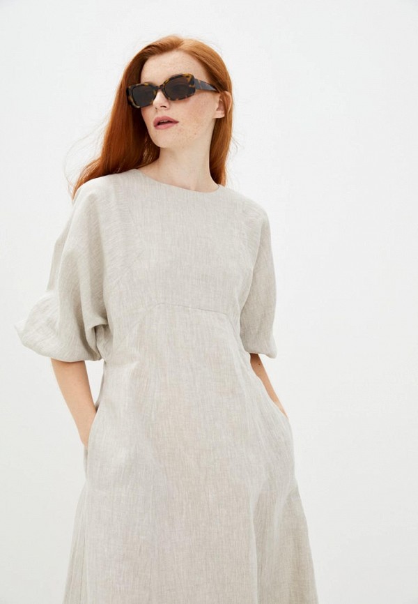 

Платье Pearl Fashion Group, Бежевый, Pearl Fashion Group MP002XW02JMC