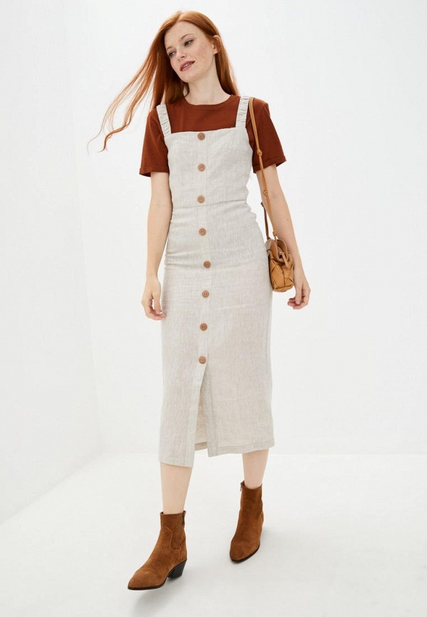 

Платье Pearl Fashion Group, Бежевый
