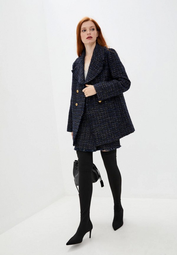

Пальто Pinko, Синий, Pinko MP002XW02JNW