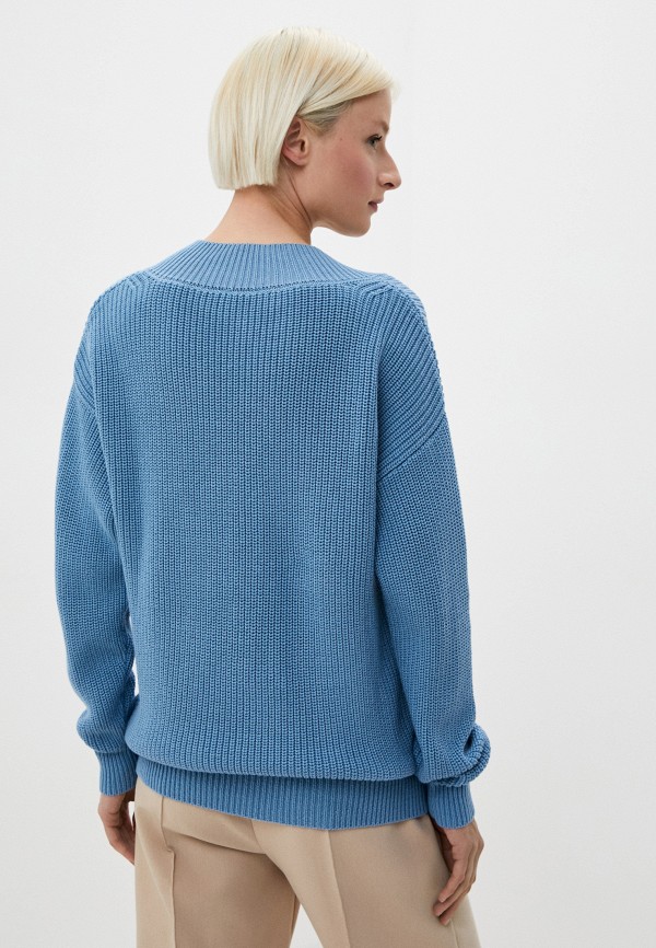 Пуловер Lezzarine цвет голубой  Фото 3