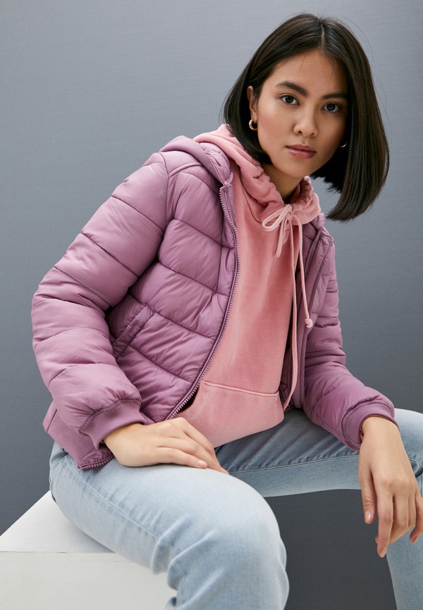 Куртка утепленная 6PM цвет фиолетовый  Фото 2