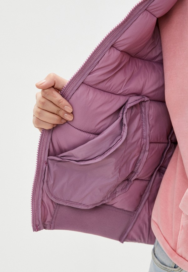 Куртка утепленная 6PM цвет фиолетовый  Фото 5