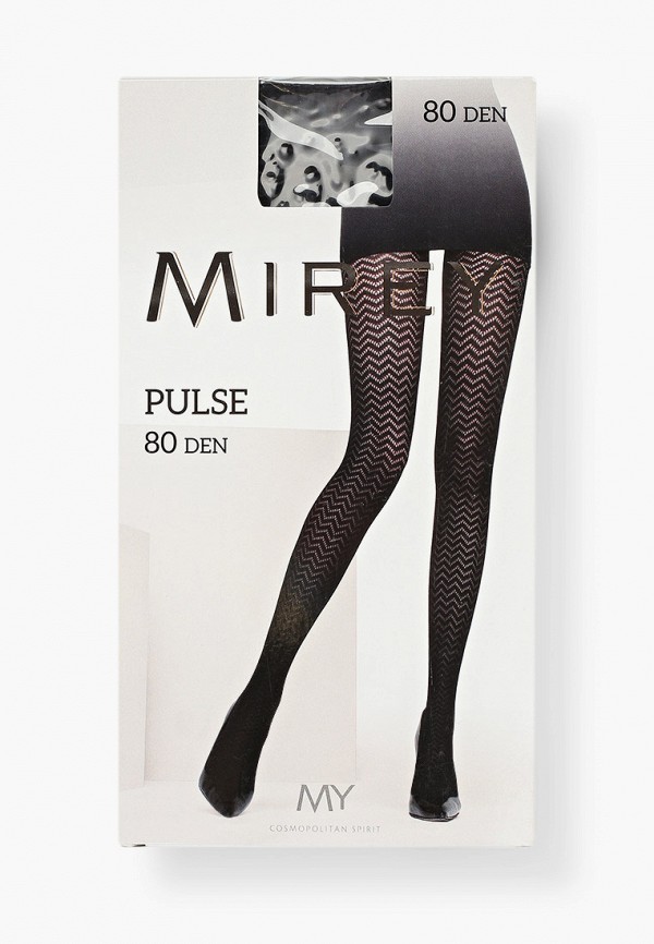 

Колготки Mirey, Черный, PULSE, 80 DEN