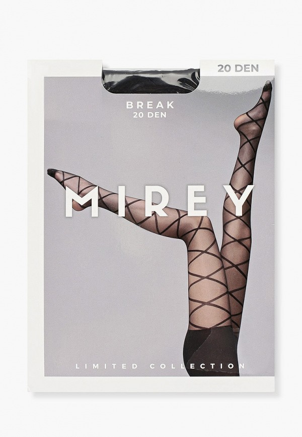 

Колготки Mirey, Черный, BREAK, 20 DEN