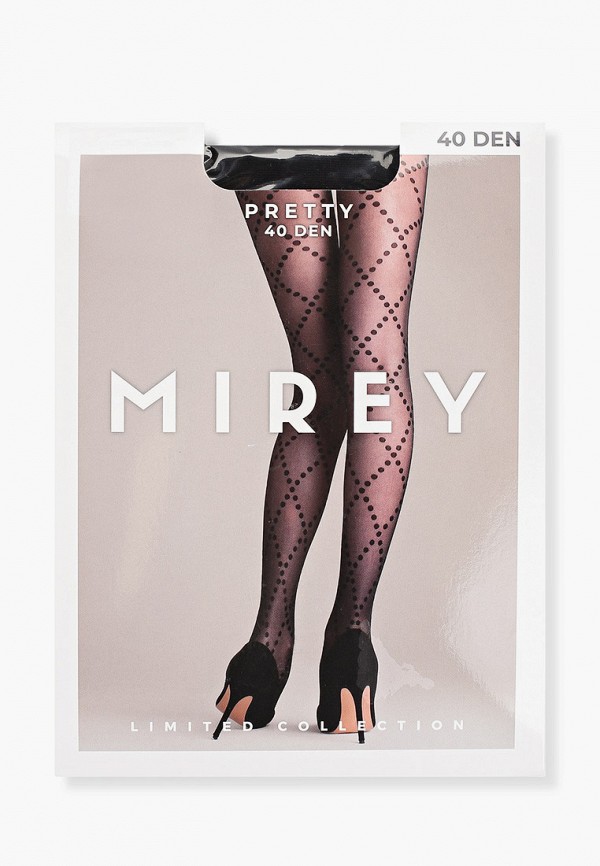 

Колготки Mirey, Черный, PRETTY 40 DEN