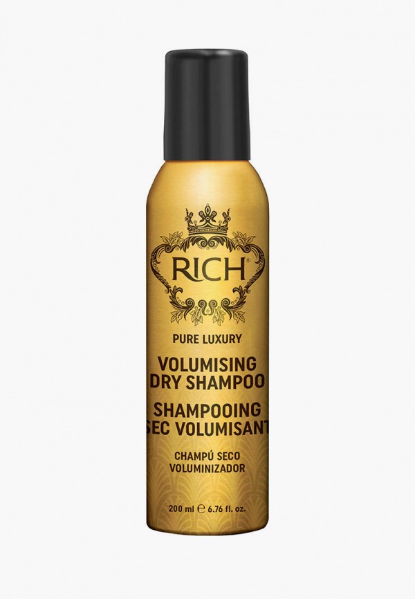 

Сухой шампунь Rich, Прозрачный, для объема, SPF 15, 200 мл