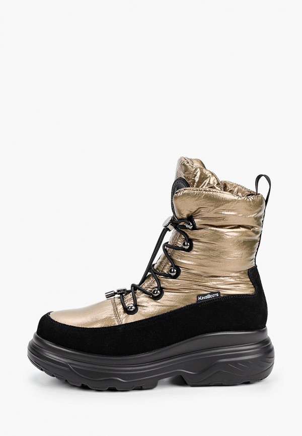 Дутики King Boots, Золотой
