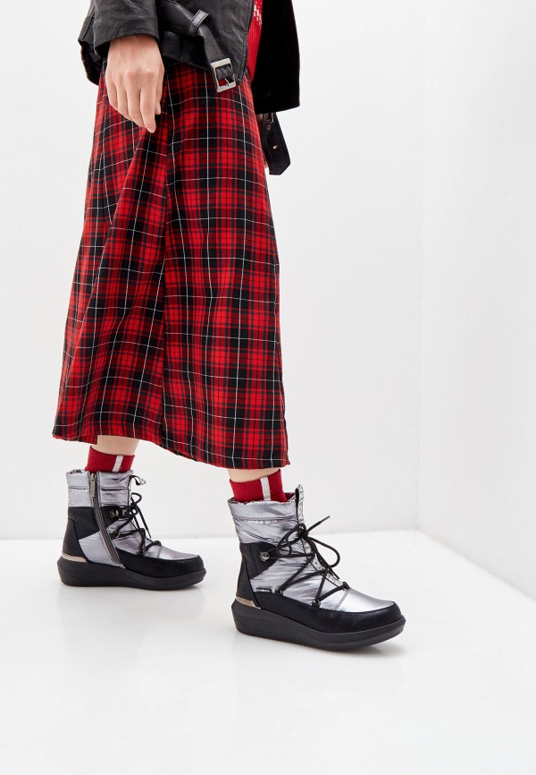 

Дутики King Boots, Серебряный