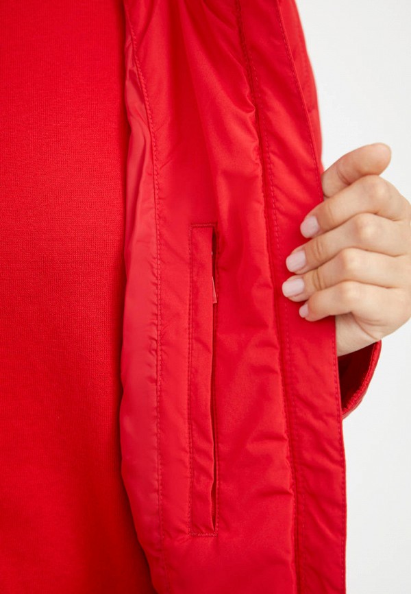 Куртка утепленная Finn Flare цвет красный  Фото 5