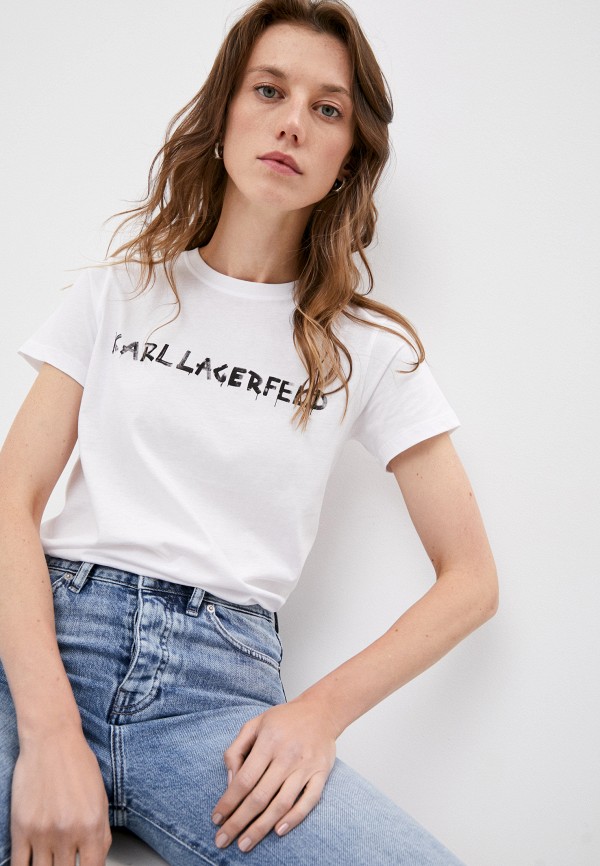 

Футболка Karl Lagerfeld, Белый