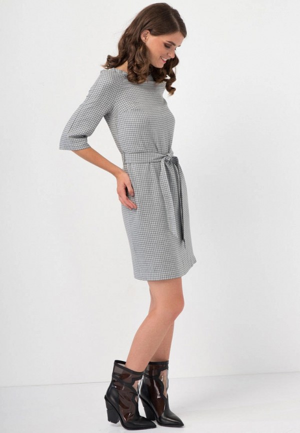 

Платье Nai Lu-na by Anastasia Ivanova, Серый, Nai Lu-na by Anastasia Ivanova MP002XW02MKA