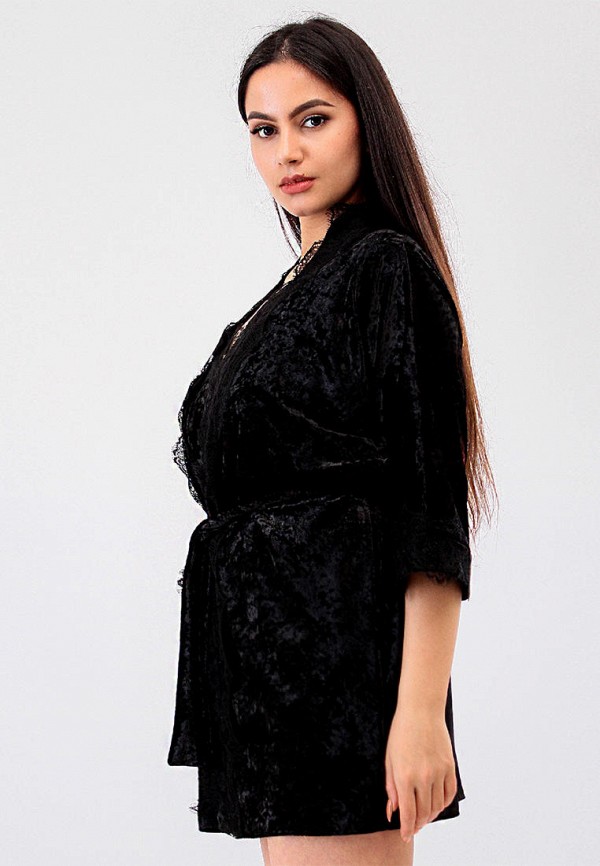 

Халат домашний Ghazel, Черный, Ghazel MP002XW02MKM
