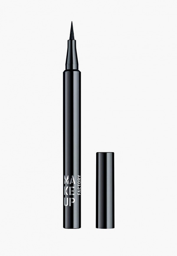 

Подводка для глаз Make Up Factory, Черный, т.01 черный, 1 мл