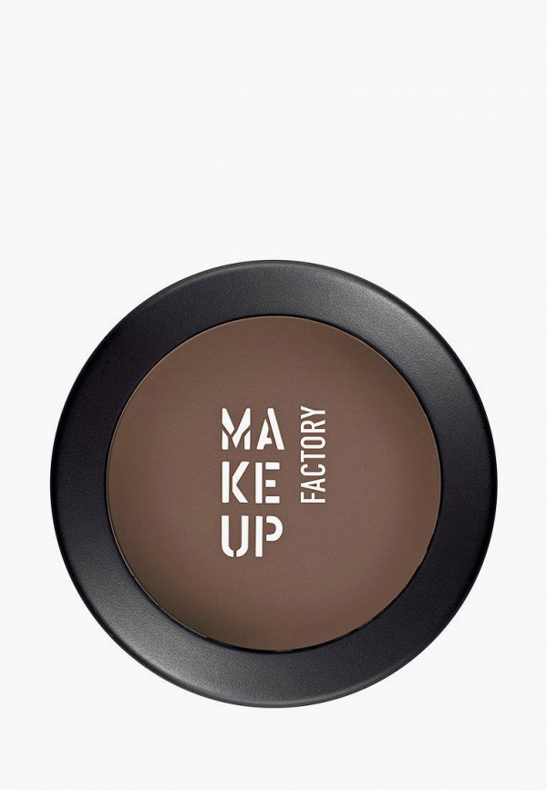 

Тени для век Make Up Factory, Коричневый, матовые одинарные т.10 коричневый орех, 3 г