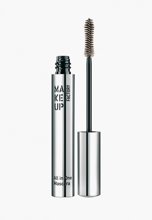 

Тушь для ресниц Make Up Factory, Коричневый, комбинированная т.04 коричневый, 9 мл