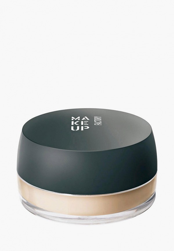 

Пудра Make Up Factory, Бежевый, рассыпчатая Mineral Foundation т.3 бежевый, 8 г