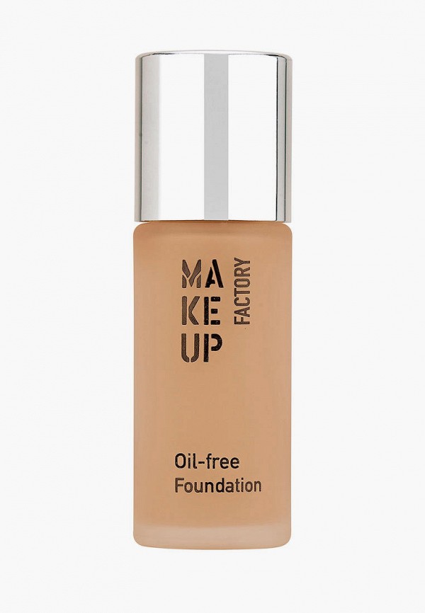 

Тональный крем Make Up Factory, Бежевый, для нормальной/жирной кожи Oil-free Foundation т.21 светлый мокка, 20 мл
