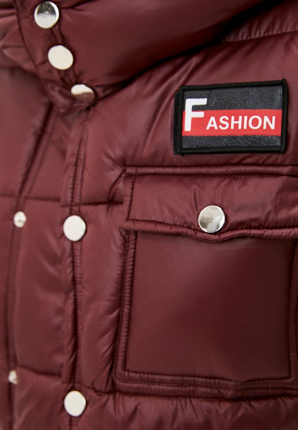 Куртка утепленная Fadjo цвет бордовый  Фото 5