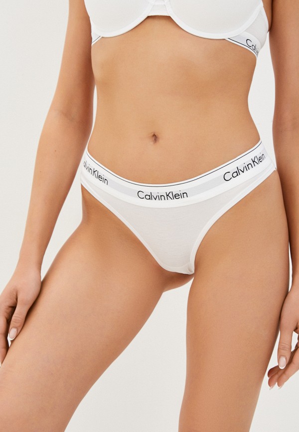 Трусы Calvin Klein Underwear цвет белый  Фото 2
