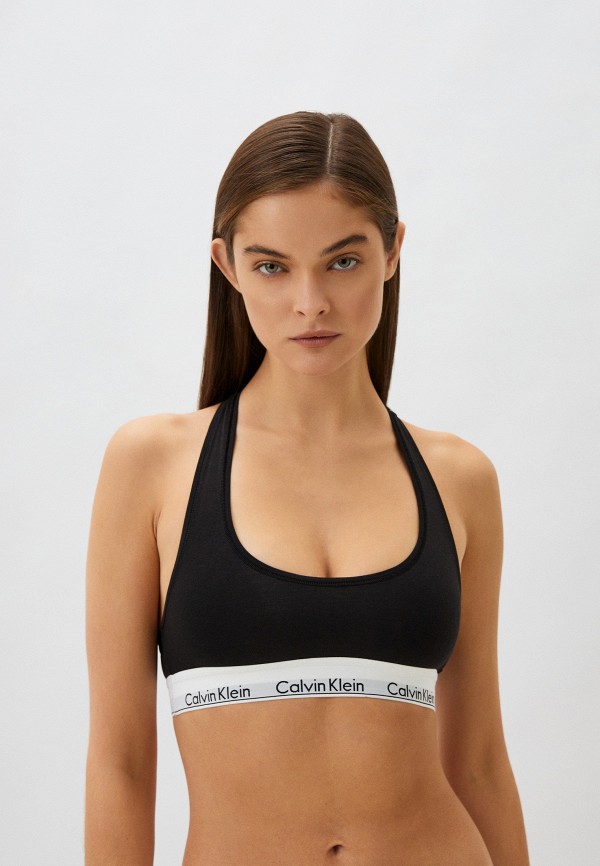 Бюстгальтер Calvin Klein Underwear черного цвета