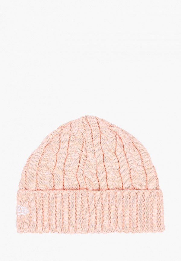 

Шапка New Era, Розовый, NE CABLE CUFF KNIT NE