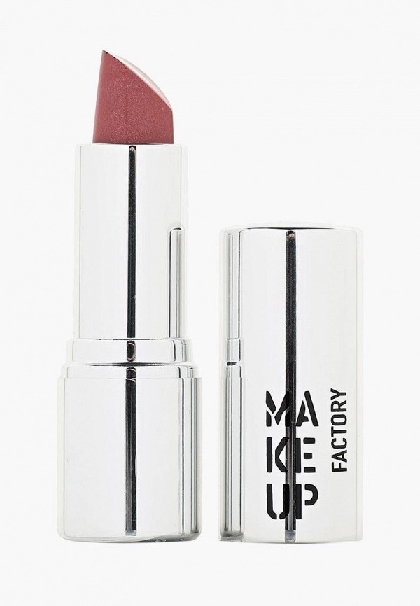 

Помада Make Up Factory, Розовый, кремовая Lip Color т.201 медно розовый, 4 гр