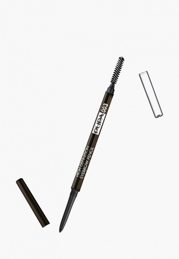 

Карандаш для бровей Pupa, Коричневый, HIGH DEFINITION EYEBROW PENCIL т.003 темно-коричневый, 0.09 г