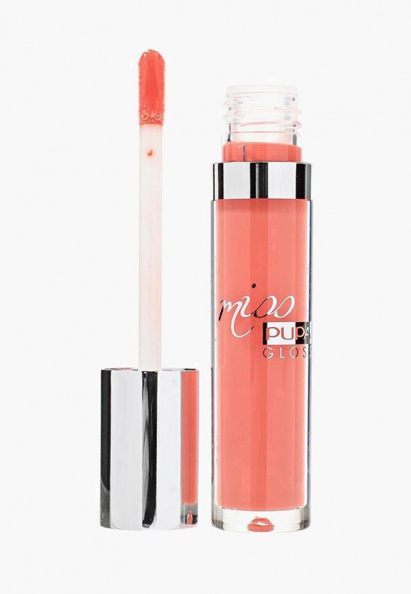 

Блеск для губ Pupa, Розовый, MISS PUPA GLOSS т.201 нежный абрикосовый, 5 мл