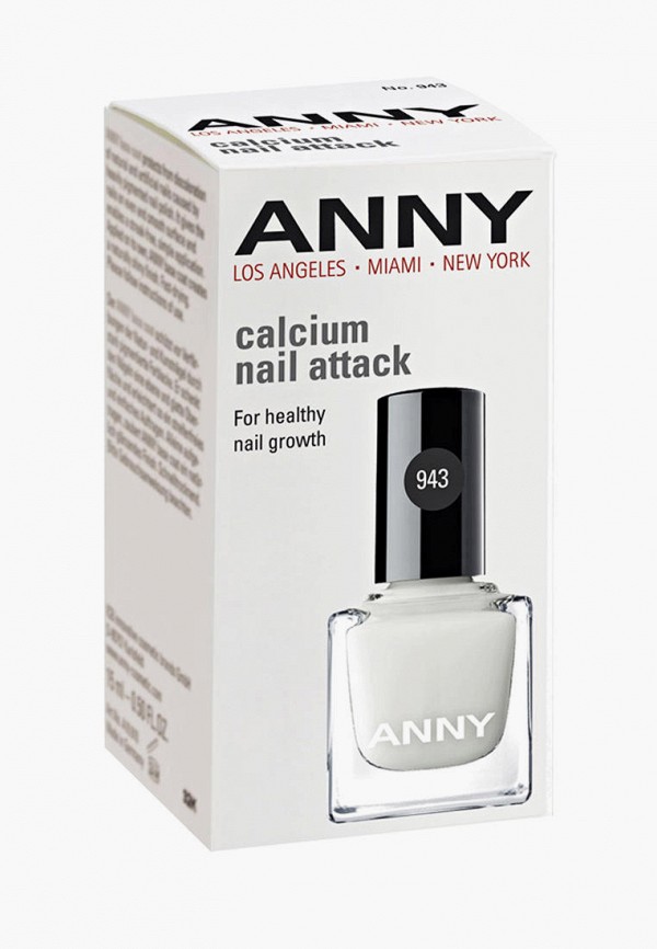 

Базовое покрытие Anny, Белый, Calcium Nail Attack белый № 943, 15 мл
