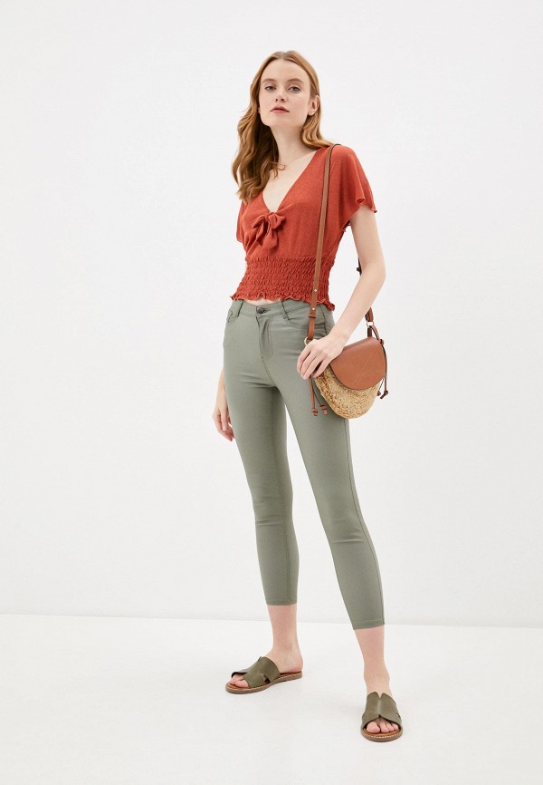 

Брюки Calzedonia, Хаки, Calzedonia MP002XW02QXK