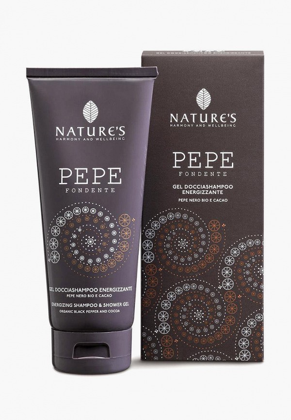 

Шампунь Nature’s Harmony and Wellbeing, Белый, гель 2 в 1 Pepe Fondente, 200 мл