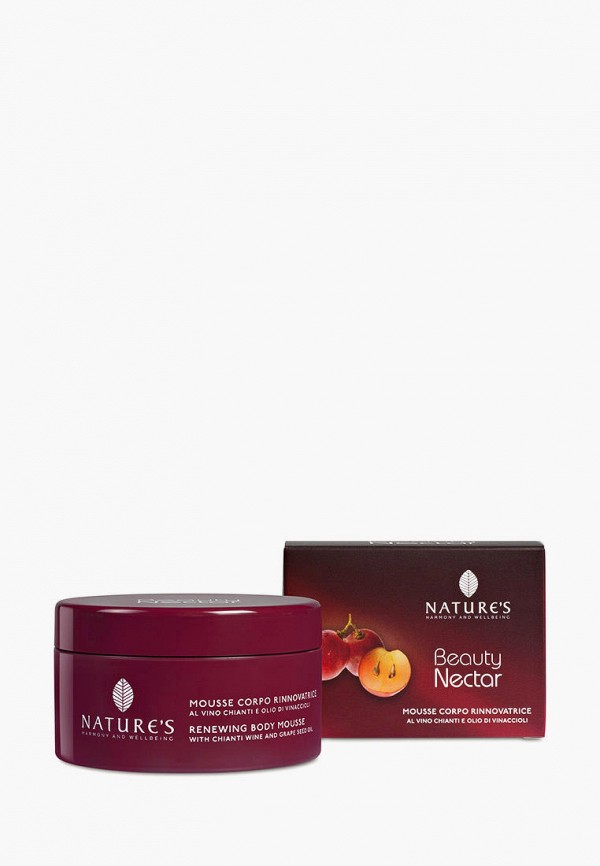 

Мусс для тела Nature’s Harmony and Wellbeing, Белый, восстанавливающий Beauty Nectar, 200 мл