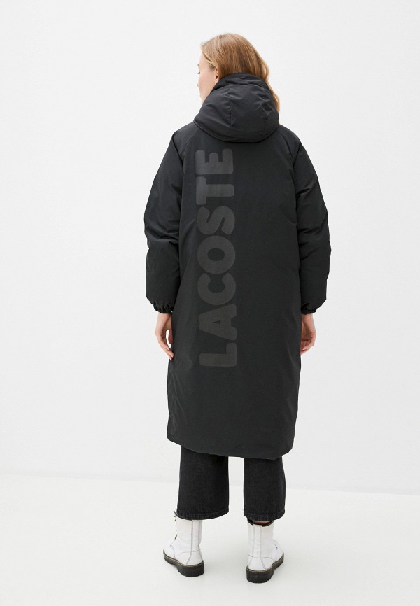 Куртка утепленная Lacoste цвет черный  Фото 3