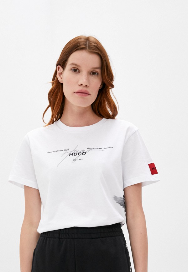 

Футболка Hugo, Белый, The Regular Tee 1