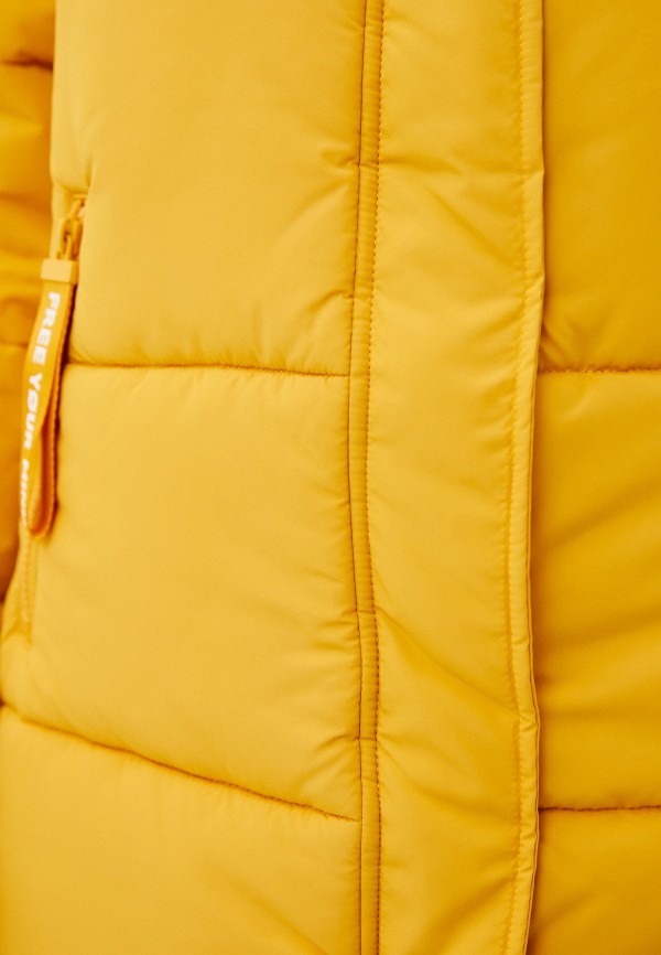 Куртка утепленная Befree цвет желтый  Фото 5