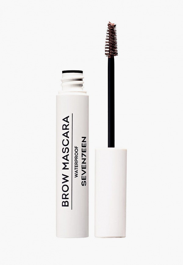 

Тушь для бровей Seventeen, Коричневый, BROW MASCARA WATERPROOF водостойкая т.03 каштановый, 5 мл