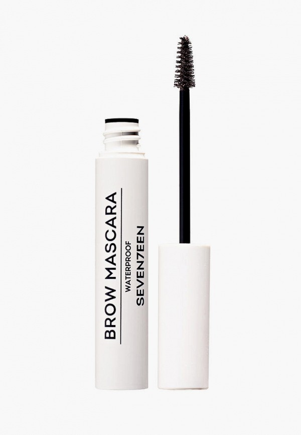 

Тушь для бровей Seventeen, Коричневый, BROW MASCARA WATERPROOF водостойкая т.06 темно-коричневый, 5 мл