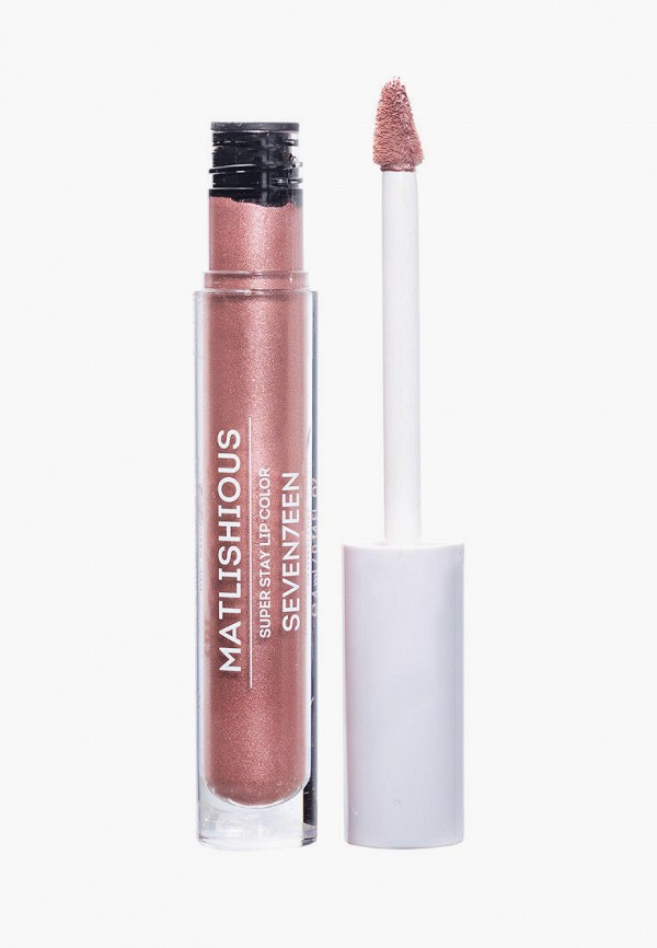 

Помада Seventeen, Бежевый, матовая жидкая MATLISHIOUS SUPER STAY LIP COLOR т.02 бейлиз, 4 мл