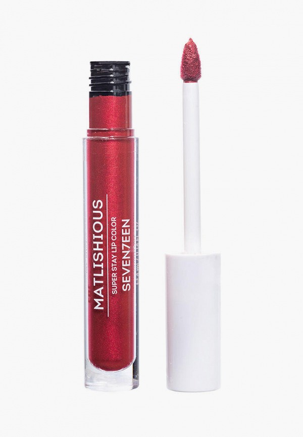 

Помада Seventeen, Красный, матовая жидкая MATLISHIOUS SUPER STAY LIP COLOR т.11 красный с искрой, 4 мл