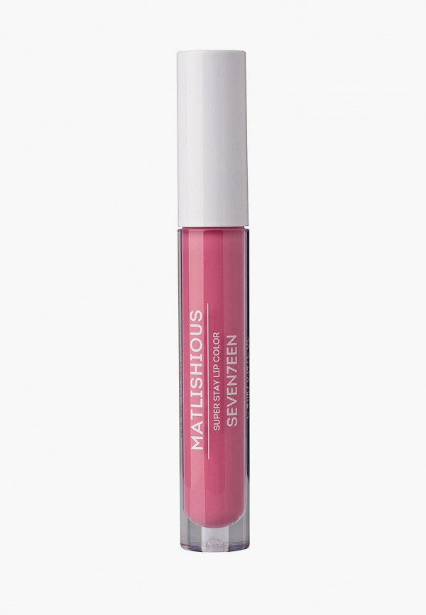 

Помада Seventeen, Розовый, матовая жидкая MATLISHIOUS SUPER STAY LIP COLOR т.19 розовое наслаждение, 4 мл